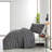Marimekko Rasymatto Black Cotton Duvet Cover Set-426433686