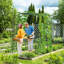 Treillis arqué pour jardin extérieur