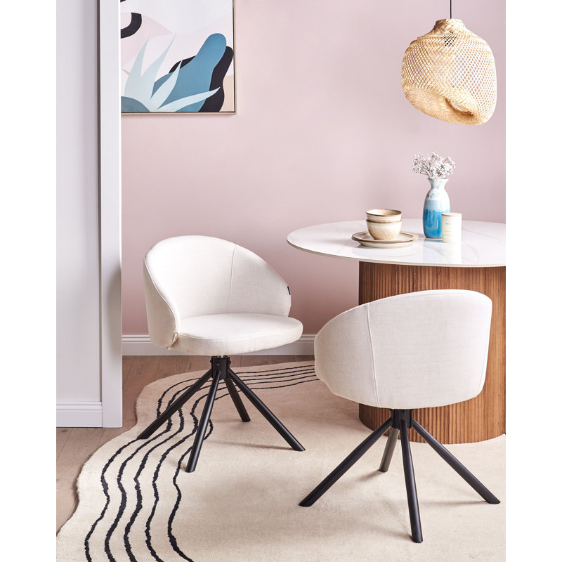 48 cm H Armchair in White