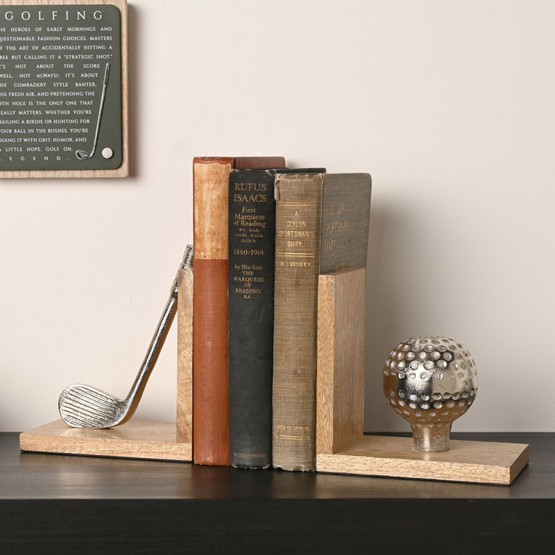 Metal Bookends