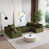 Chenille verte est en rupture de stock