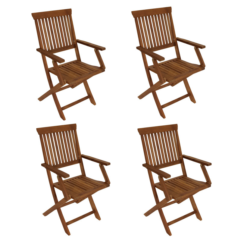 Peppermint Foldable Outdoor Patio Dining Armchair