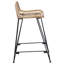 Counter Stool with Metal Frame-418486685