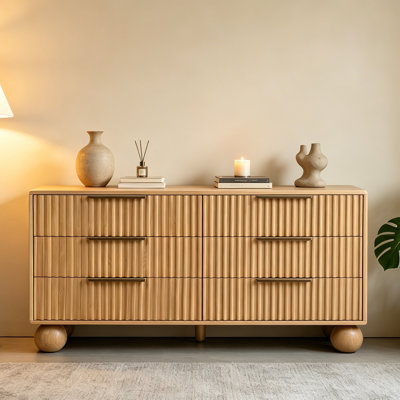 Armoire d'entrée Mid-Century en bois de frêne