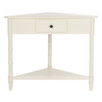 Twerton Solid Wood End Table with Storage