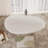 59" Freestanding Solid Surface Bathtub, Luxury Handcrafted Stone Resin Freestanding Soaking Bathtub With Overflow And Pop-Up Drain