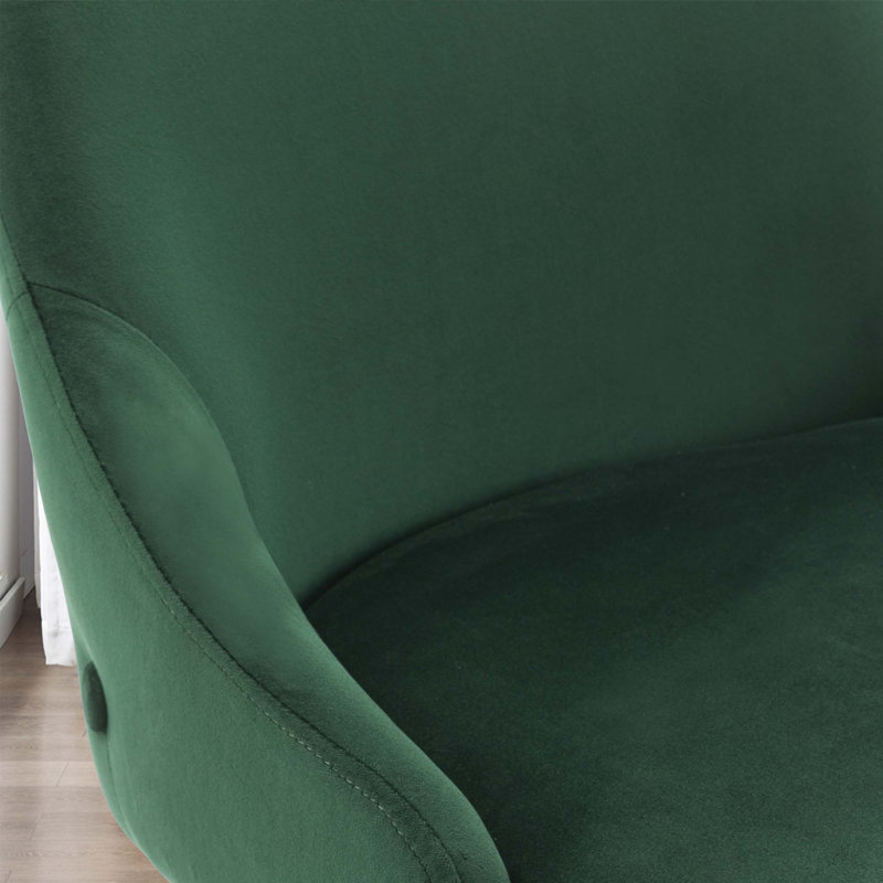 Tabouret de bar 19 po Wilhite, Vert foncé, Tabouret de comptoir (siège d'une hauteur de 24 p