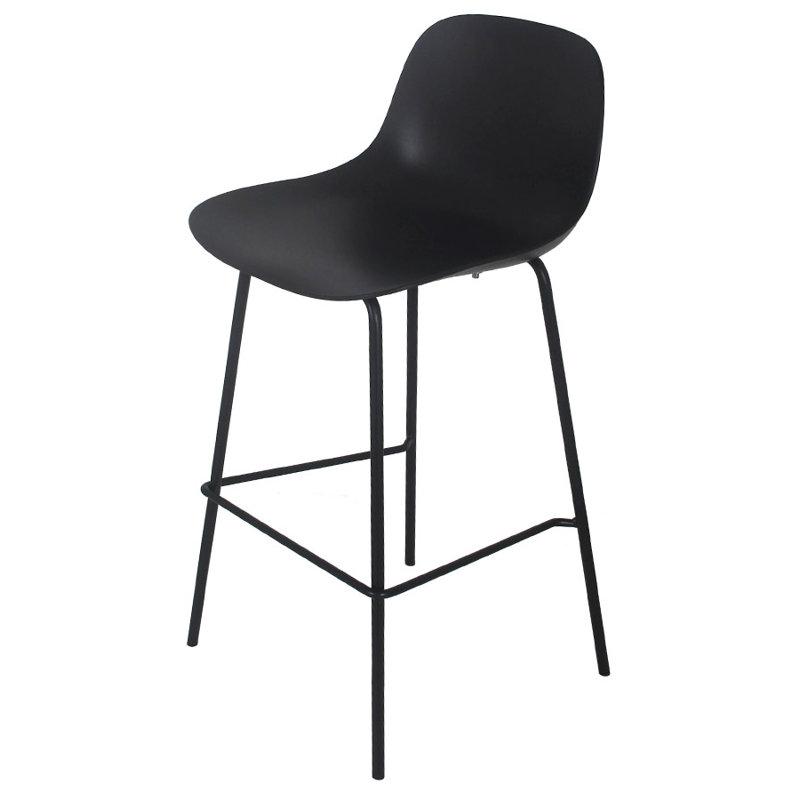 Counter Stool, Black, 75cm