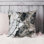 Abstract Marble Agate Geode Pattern - IX Modern Throw Pillow Cover