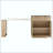 82.6" Fluted Kitchen Island with Extendable Dining Table (Seats 4-6) – Natural-129895294