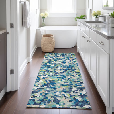 Machine Washable Indoor/Outdoor Chantille ACN2507 Geometric Rug