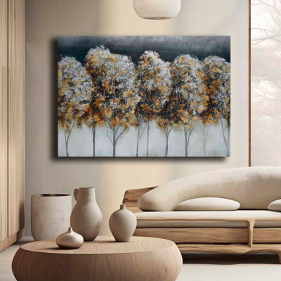 Peinture décorative sur toile