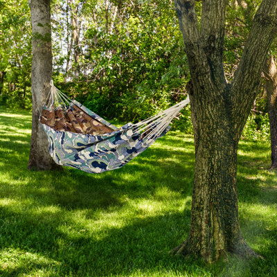 Jacquard Double Hammock - White-Capped Waves