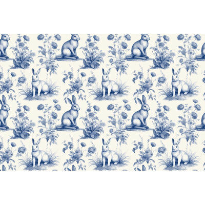 Literie lapin bleu