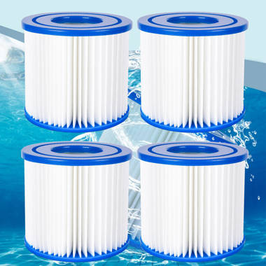YanBan Lot de 2 filtres pour Filtre de Piscine de Type D, Cartouche  filtrante de Rechange pour Summer Waves P57100102, SFS-350 RP-350 RP-400  RP-600 RX-600 : : Jardin