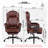 Big And Tall Office Chair Executive Office Chair With Foot Rest