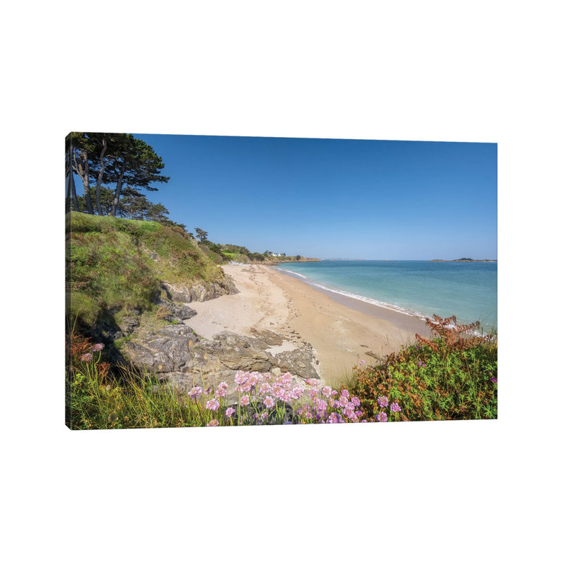 Saint Jacut De La Mer, Rougeret Beach by Philippe Manguin - Wrapped Canvas Gallery-Wrapped Canvas Giclée, Wrapped Canvas