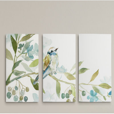" Beginning of Spring I " 3 Piece Art Set