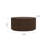 Carwell Mid-Century Modern Round Lift-Top Extendable Fluted Solid Wood Coffee Table With Storage