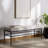 Ninette Linen And Metal Bench-1754265579