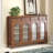 Walnut Solid Wood Shoe Storage Bench