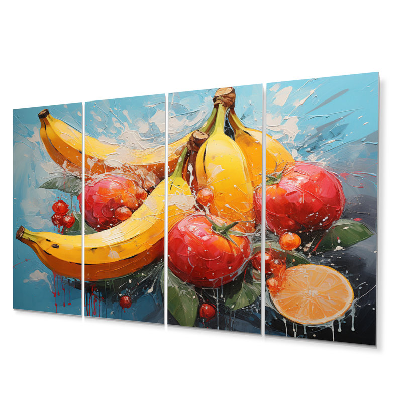 Traditional Food & Beverage Wall Decor on Metal