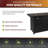 Rectangle Aluminum Fire Pit Table with Hidden Fuel Tank