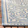 Graham Indoor/ Outdoor Blue/Cream Rug