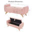 Banc de rangement rembourré à couvercle rabattable-133440705-133440709