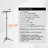 Projector Stand Laptop Stand Tripod Adjustable Height from 26.97 to 63 in