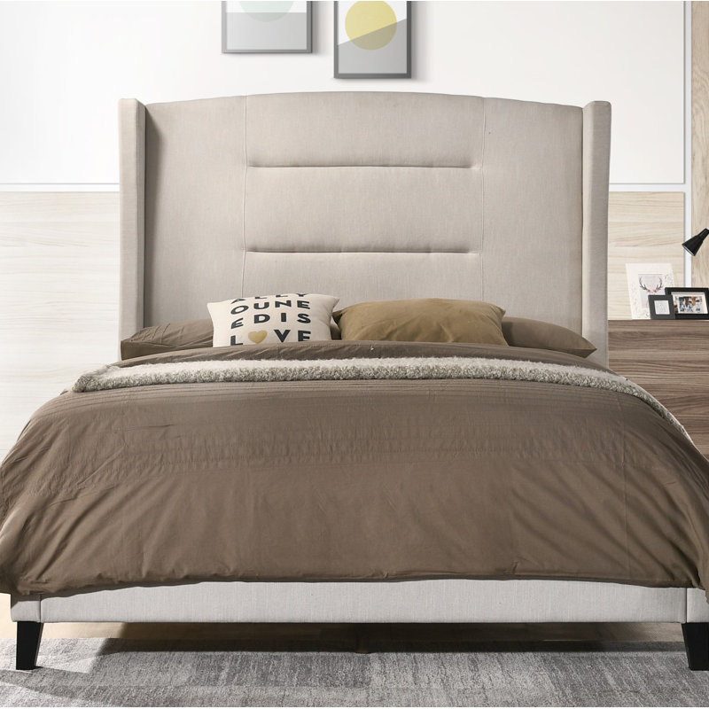 Grand lit tapissier standard Jennie