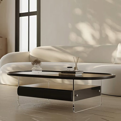 Minimalist design floating coffee table