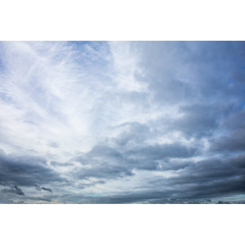 Overcast sky, 30cm H x 46cm W