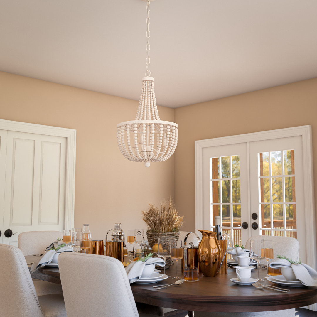 Aayan 3 - Light Dimmable Empire Chandelier Dakota Fields