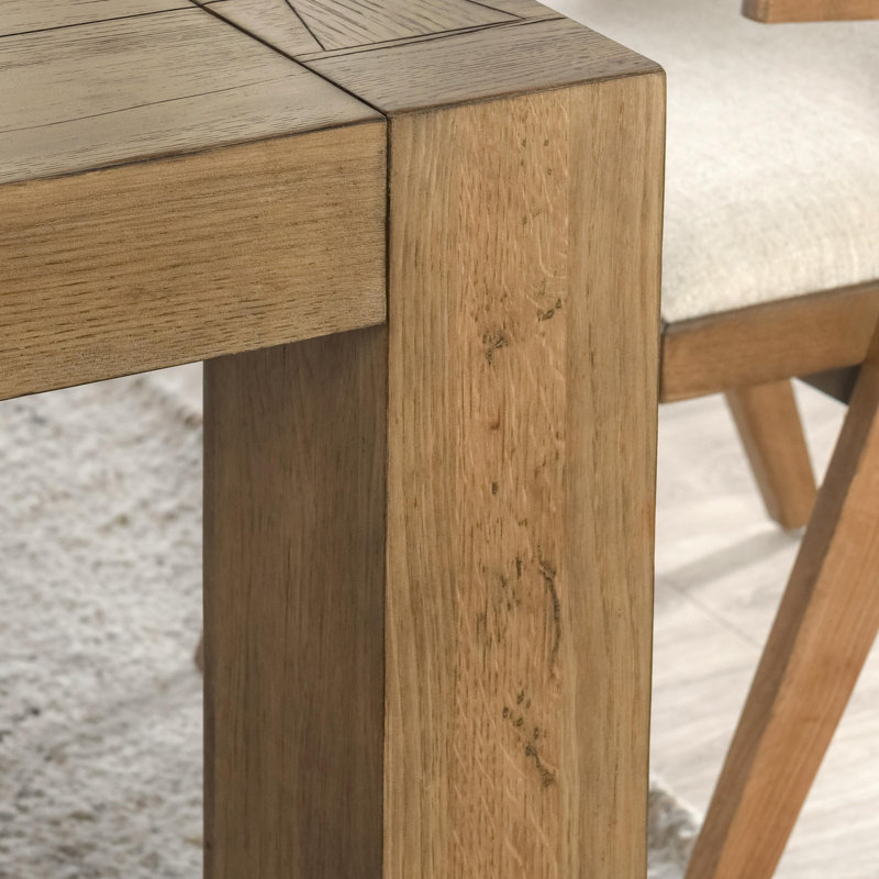 Kingston Wood Dining Table, Brown