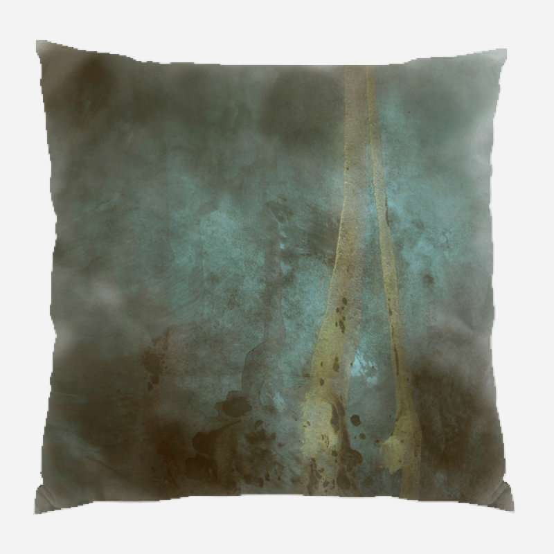 Clairview Outdoor Reversible Throw Pillow, Microsuede, Indoor