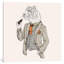 Tiger-Man by GraphINC - Wrapped Canvas Print-42155965