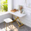 Table basse à hauteur ajustable avec pieds en métal-1338248729