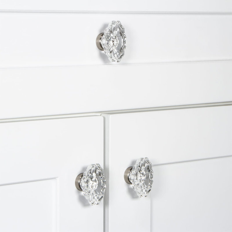 Biarritz Oval Knob, Antique Pewter