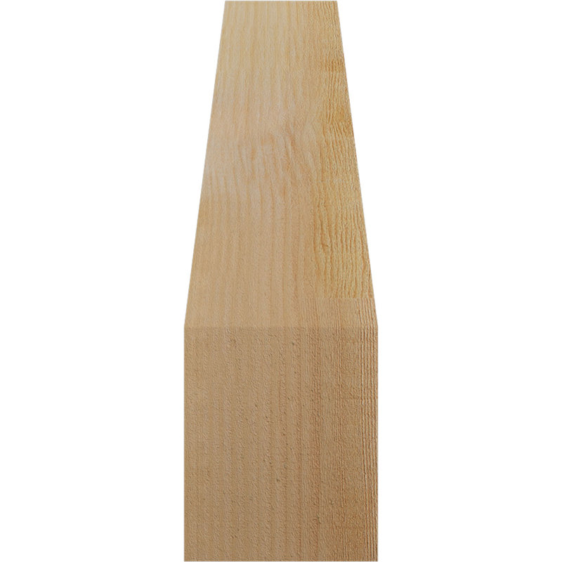 Attelle de genou olympique, Sapin de Douglas, H 22 po x l 6 po x P 18 po, Sciage brut