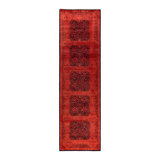 Overyed One-of-a-Kind Runner 3' X 10'7" Hand Knotted Area Rug