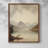 " Vintage Landscape XXXIV " on Paper-66456456