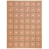 Flatweave Wool Geometric Area Rug