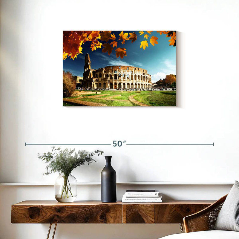 Lilie Colosseum en automne, H 20 po x l 30 po