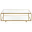 Florabella Glass Coffee Table