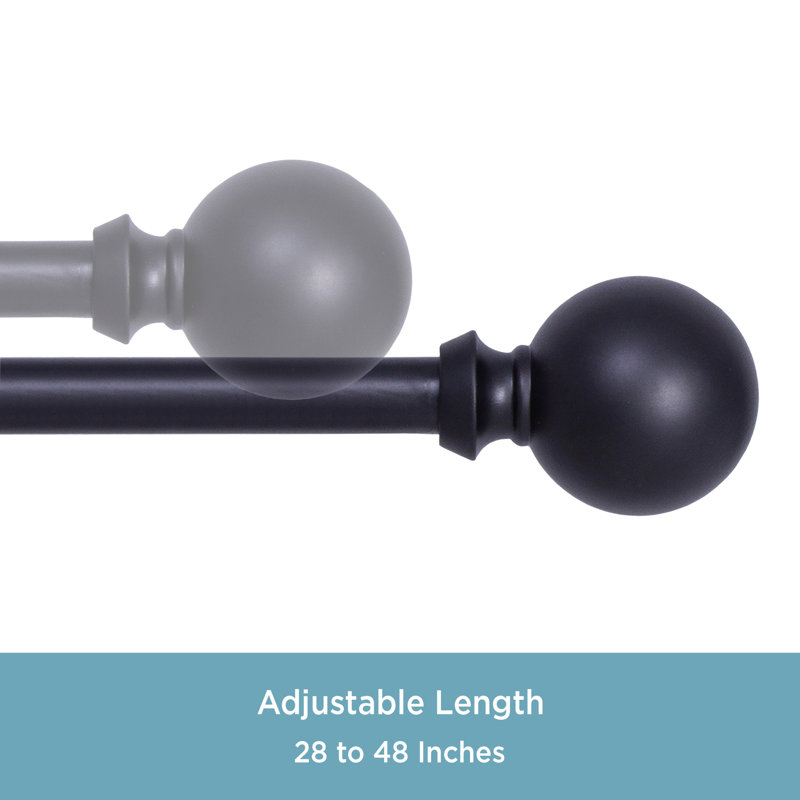 Richmond Newbury 5/8" 0.625'', 28" - 48", Black