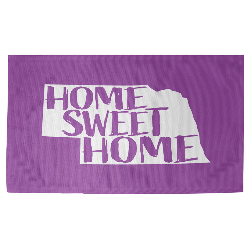 Tapis de zone mauve nebraska the home, Rectangle 2 pi x 3 pi
