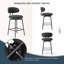 Tabouret de comptoir pivotant 27 po Bayville-115184302