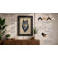 Forward Wolf Boho - Framed Print-1413321888-1413321903