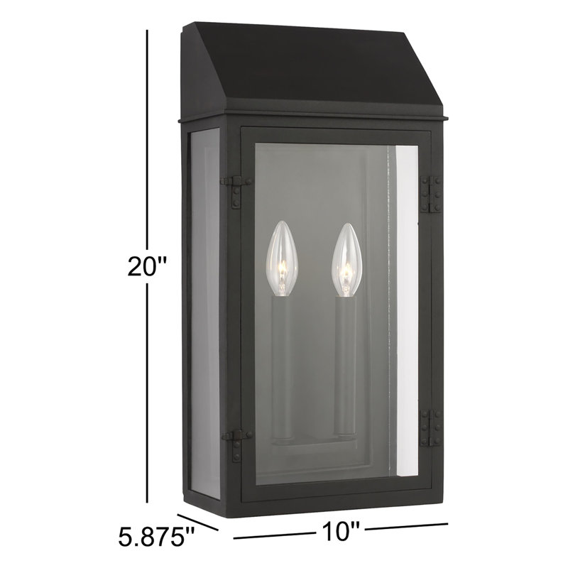 Hingham - Light Outdoor Wall Lantern